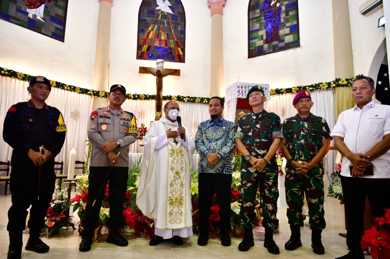 Didatangi Pemerintah, Uskup Agung Makassar: Tenang Rasanya Beribadah