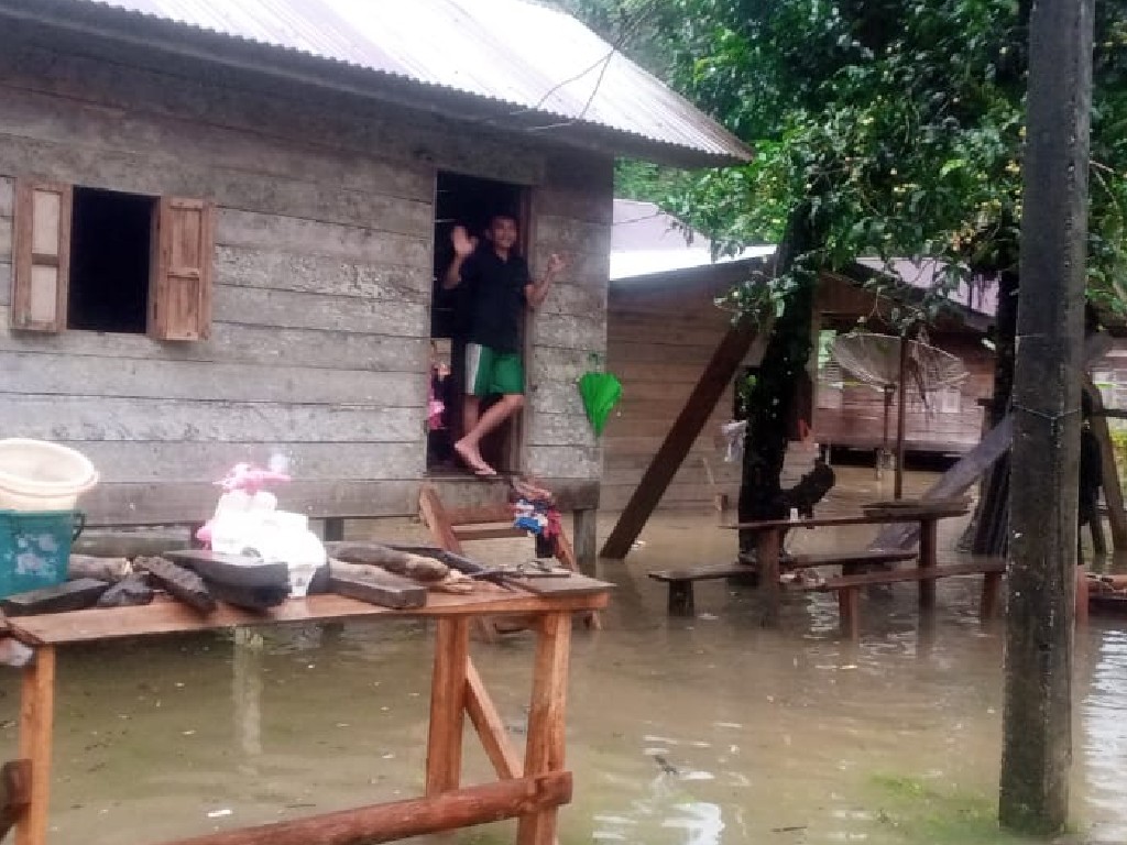 Banjir Rendam Sejumlah Wilayah di Aceh
