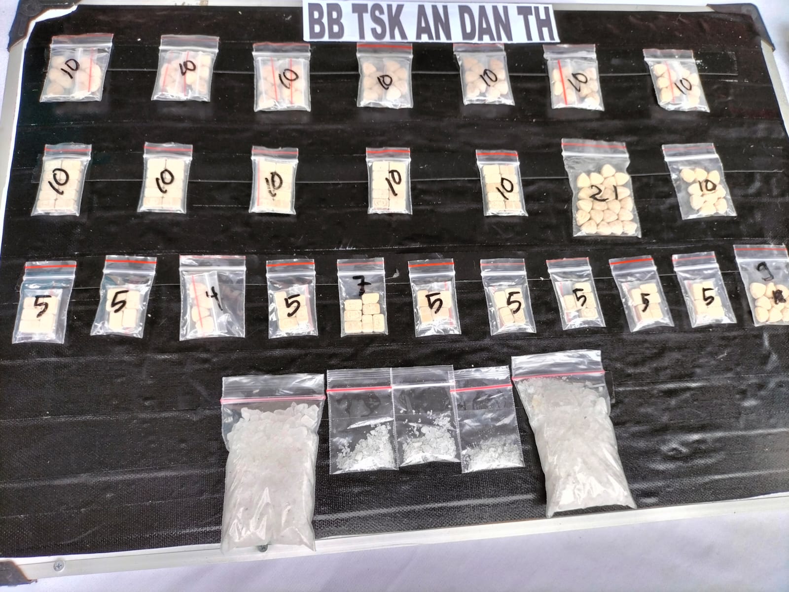 Sat Narkoba Polres Cirebon Kota Ringkus Sembilan Pelaku Penyalahgunaan Narkotika