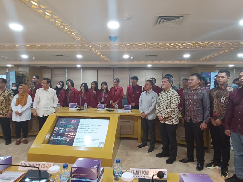FISIP Universitas Bung Karno dan DPD RI Bahas Harmonisasi Legislasi Pusat dan Daerah 