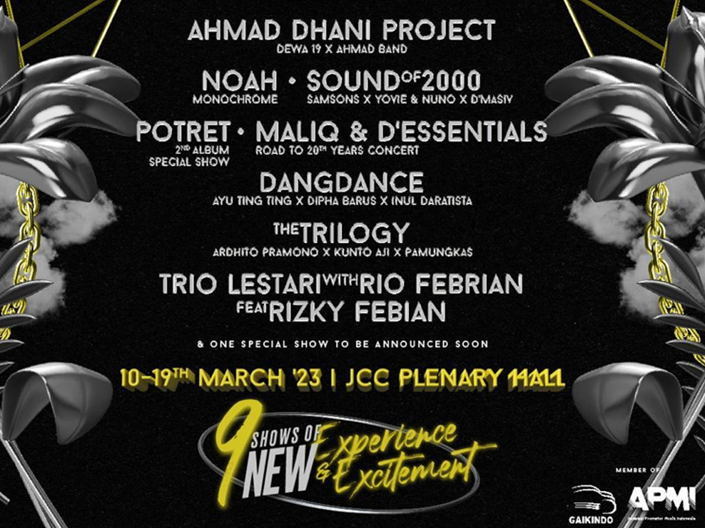 Ahmad Dhani Project, Noah, hingga Samsons Ramaikan Jakarta Concert Week 2023
