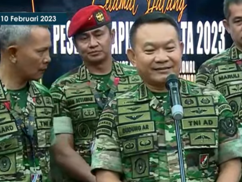Jenderal Dudung: Tahun Politik, TNI-AD Wajib Hukumnya Netral