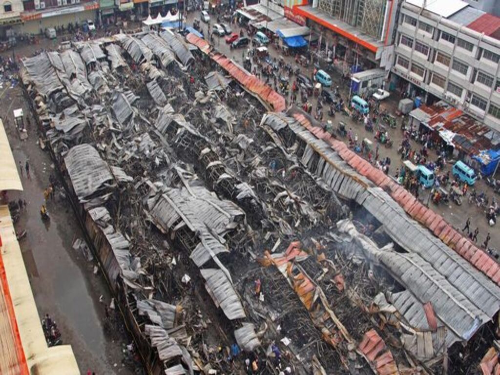Terungkap Penyebab Kebakaran yang Menghanguskan 931 Kios Pedagang Pasar Sentral Makassar