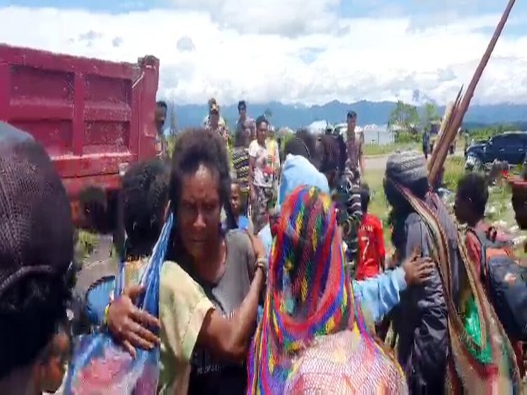 Warga Distrik Paro, Papua Pegunungan Mulai Dievakuasi akibat Ketakutan Diteror KKB