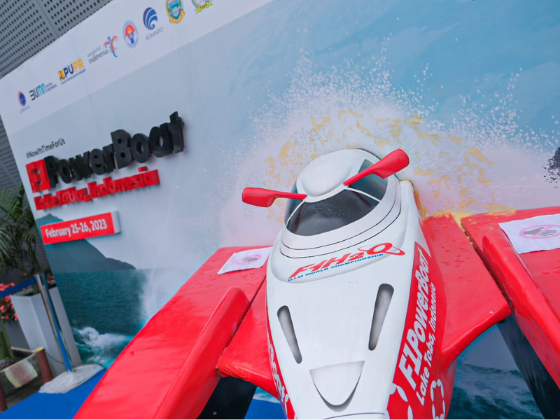 Ini Televisi yang Siarkan Langsung Ajang Balap F1 Powerboat di Danau Toba