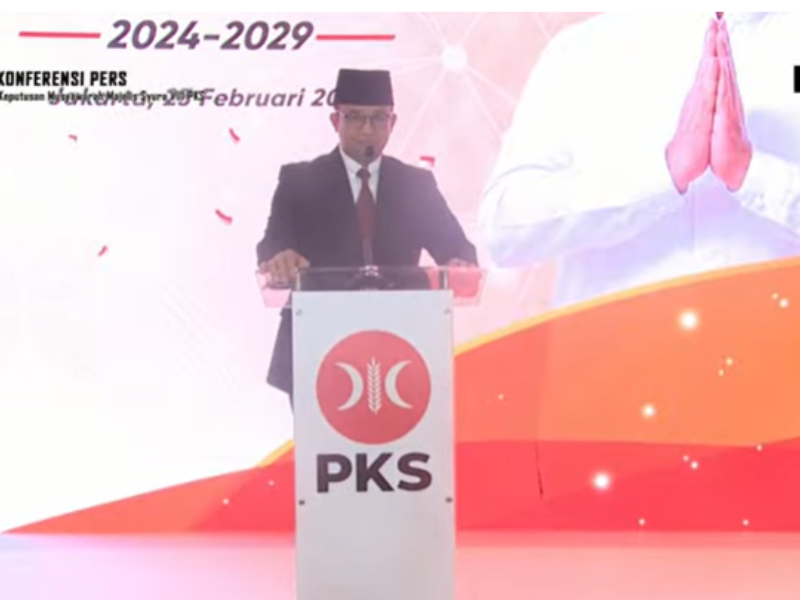 PKS Resmi Usung Anies Baswedan sebagai Capres 2024