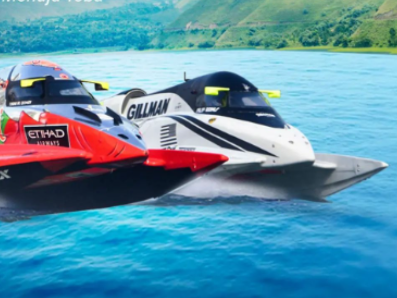10 Tim Ikut Balapan F1 Powerboat di Danau Toba, Ini Daftarnya