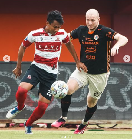 Seri Lawan Madura United, Peluang Juara Liga 1 Persija Jakarta Semakin Berat