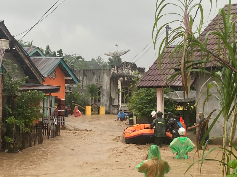 Banjir Lahat, Satu Warga Meninggal Akibat Diseret Arus