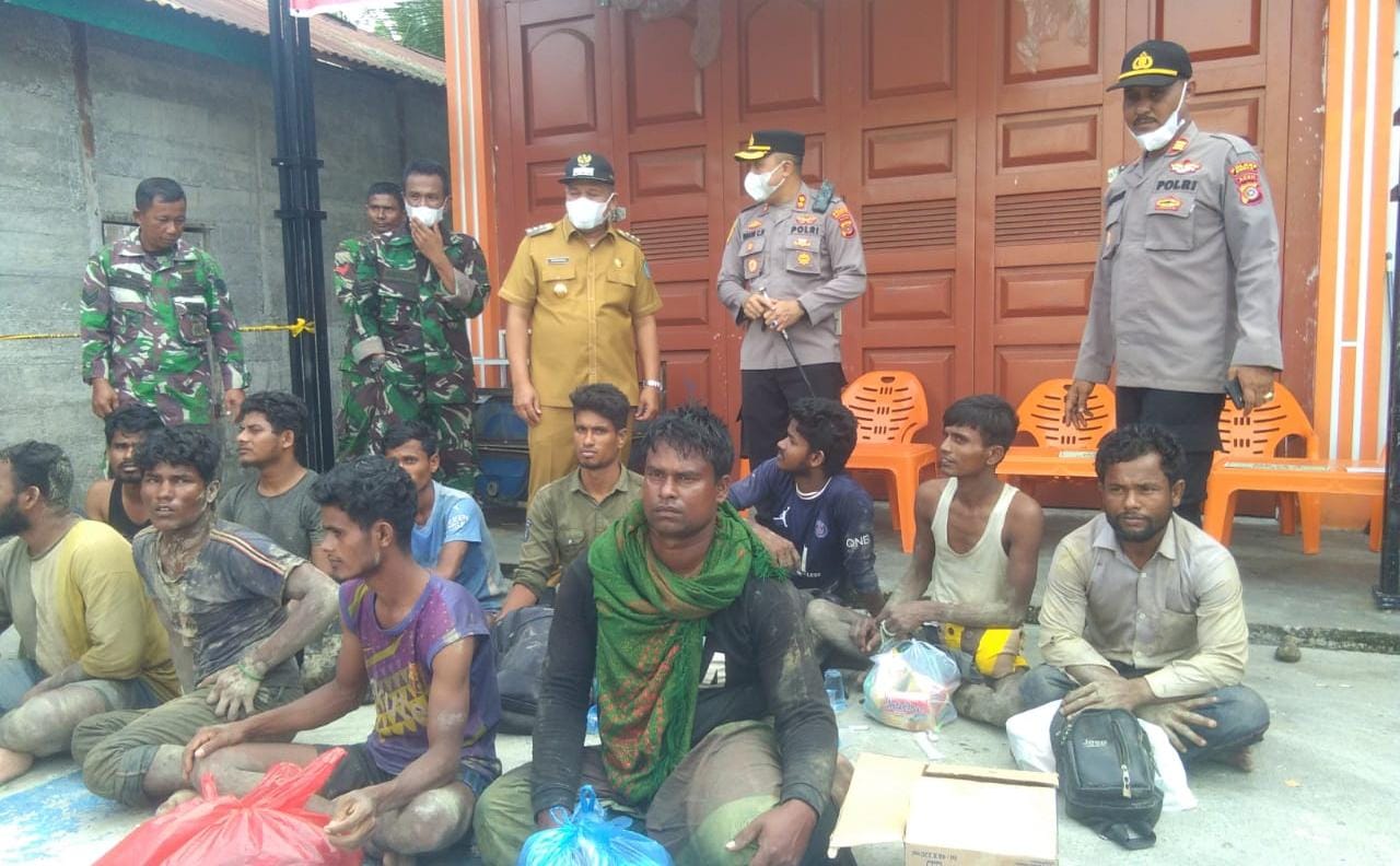 Sebanyak 21 Imigran Rohingya Mendarat di Abdya