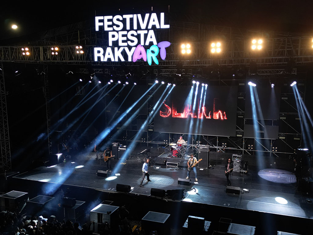 Slank, D'Masiv, hingga Mahalini Meriahkan Festival Pesta RakyArt 2023
