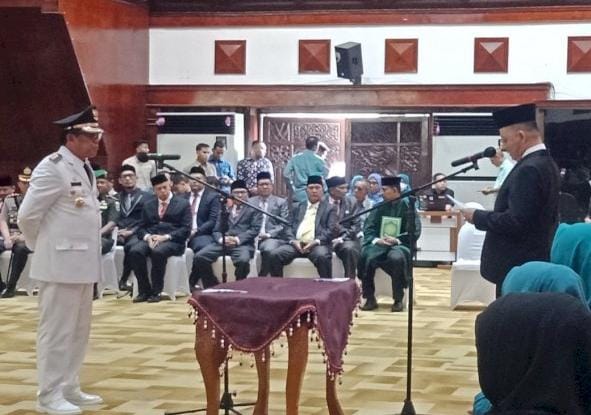 Pj Gubernur Aceh Lantik Alhudri Jadi Pj Bupati Gayo Lues