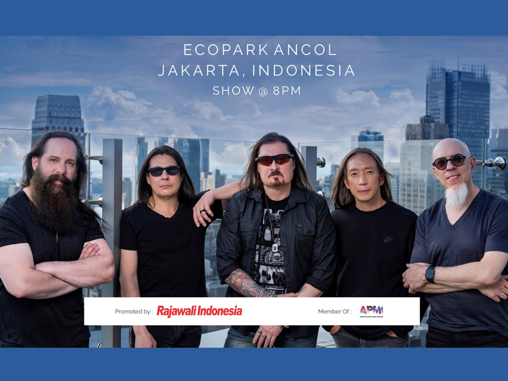 Gelar Konser di Jakarta, Dream Theater Jadikan Indonesia Penutup Tur Dunia