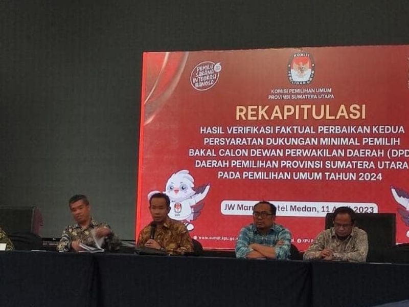 Ini 22 Bakal Calon Anggota DPD RI Sumatra Utara
