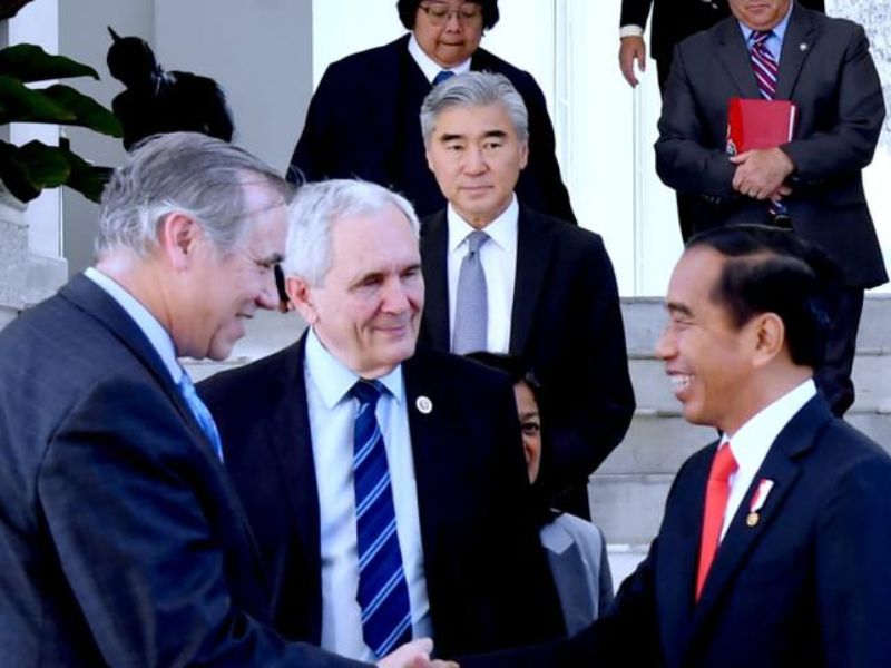 Kongres AS Temui Jokowi, Besok Nengok Ibu Kota Nusantara 