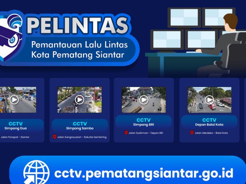 Hindari Kemacetan Selama Lebaran di Siantar Silakan Monitor CCTV Ini 
