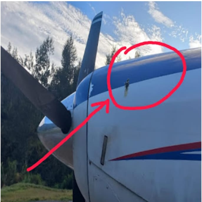 KKB Kembali Tembak Pesawat di Kabupaten Puncak, Papua Tengah