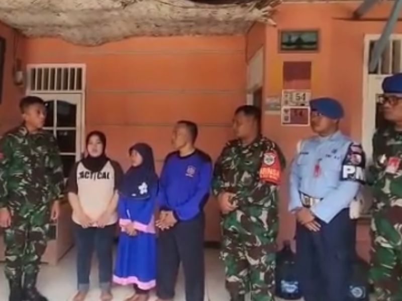 TNI Minta Maaf ke Ibu-Ibu yang Motornya Ditendang Prajurit