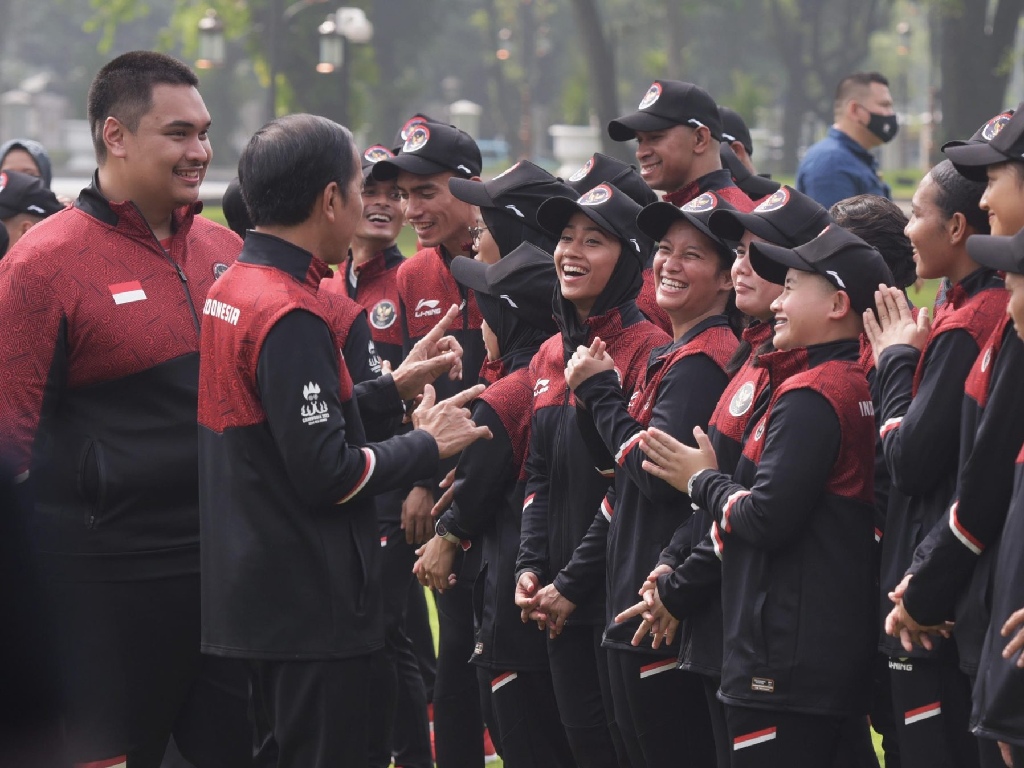 Pesan Jokowi ke Kontingen Indonesia yang Akan Berlaga di SEA Games XXXII Kamboja