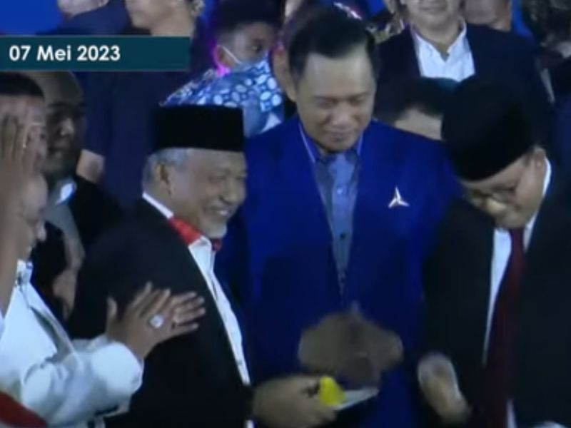 Anies Baswedan Ultah Tumpeng Pertama ke Presiden PKS, AHY Berikutnya