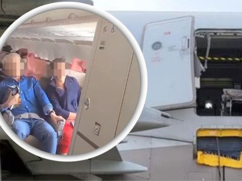 Mengerikan, Pintu Darurat Asiana Airlines Terbuka Ketika Hendak Mendarat di Daegu Korsel