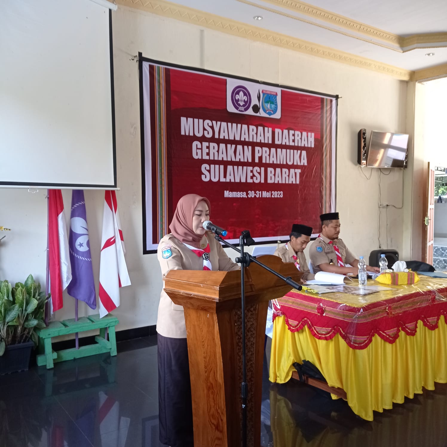 Siti Suraidah Terpilih Sebagai Ketua Kwarda Pramuka Sulbar Secara Aklamasi