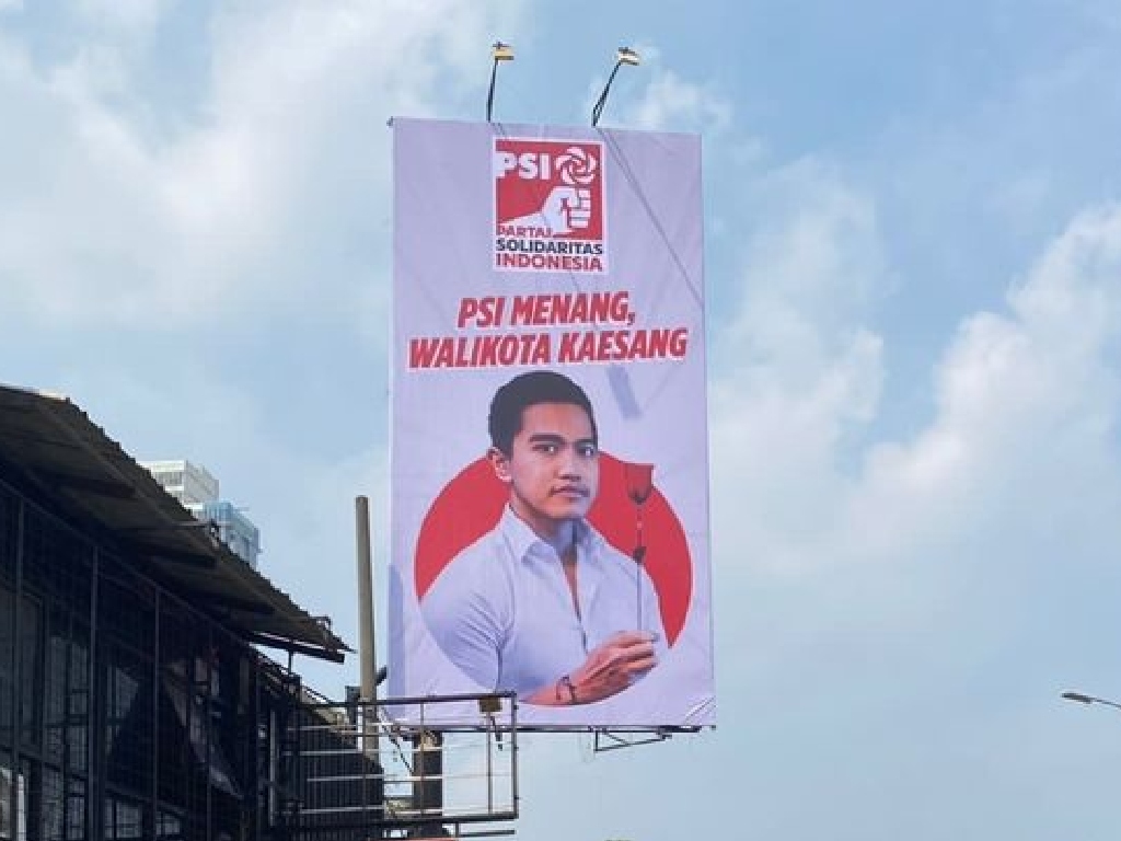 Respons Kaesang Soal PSI Pasang Baliho Wali Kota Depok: Saya Bilang All Out!