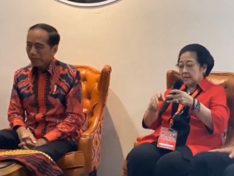 Megawati Gak Tau Gimana Cara Menekan Presiden Jokowi