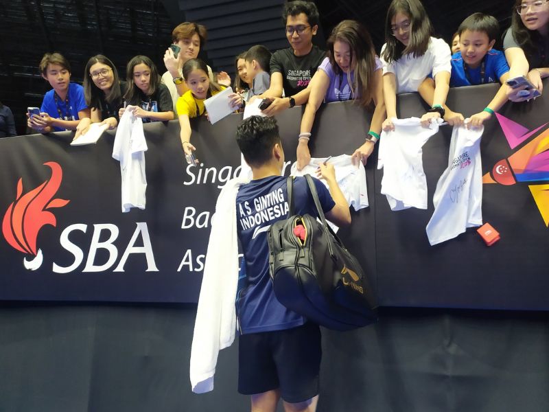 Ginting Sendirian Wakil Indonesia di Semifinal Singapore Open 2023