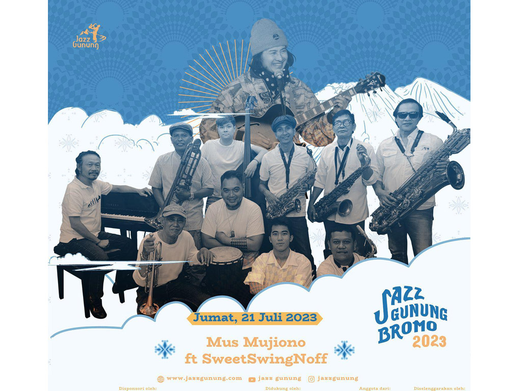 Ardhito Pramono Isi Line Up Jazz Gunung Bromo 2023