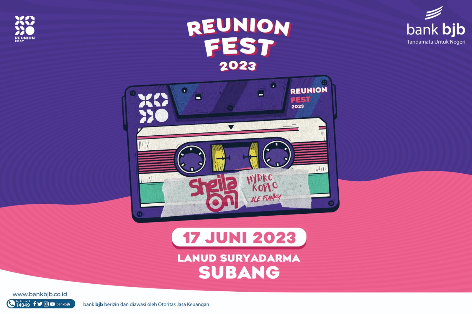 Reunion Fest 2023 Subang Banjir Promo