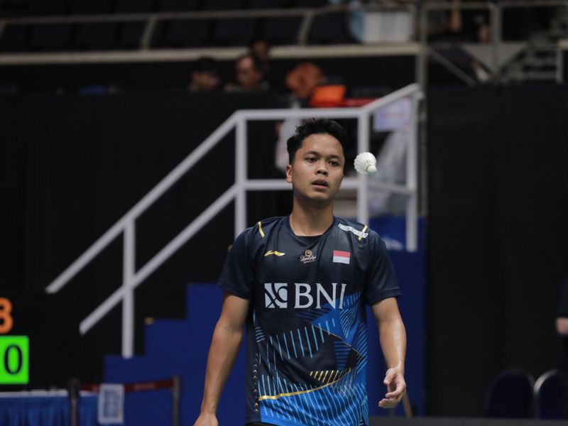 Bertemu di Semifinal Indonesia Open 2023, Ini Catatan Ginting vs Li Shi Feng