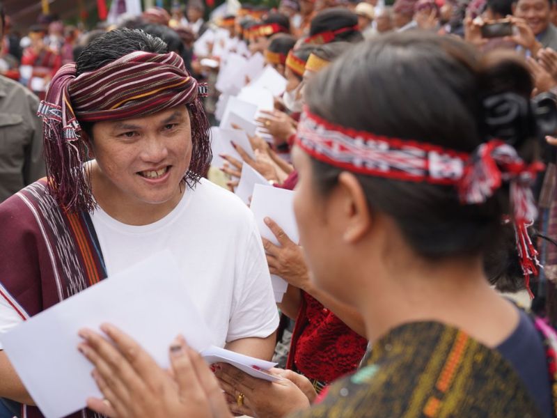 Syukuran Parna Se-Indonesia di Samosir, Erick Thohir Bakal Hadir