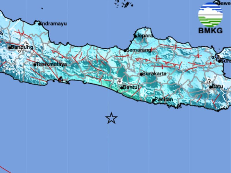 Gempa M 6.4 Guncang Bantul Yogyakarta