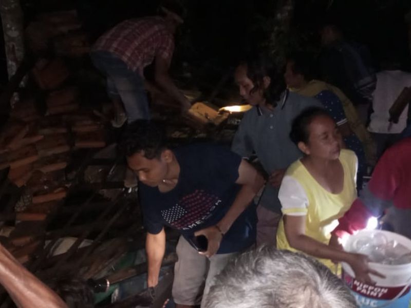 Dua Rumah Warga Kebumen Rusak Pascagempa M 6,4 Goyang Yogyakarta dan Sekitarnya