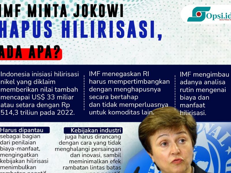 Infografis: IMF Minta Jokowi Hapus Hilirisasi, Ada Apa?