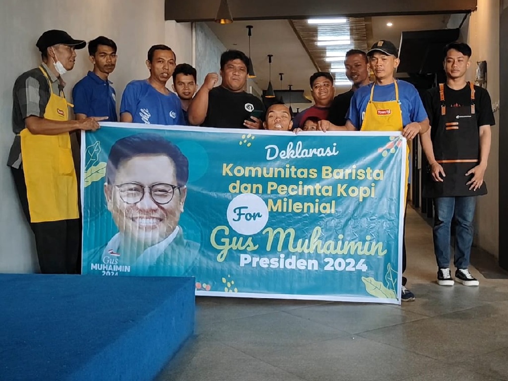 Komunitas Barista dan Pecinta Kopi Milenial Dukung Muhaimin Iskandar Jadi Capres 2024