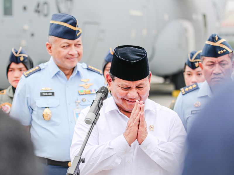 Prabowo Klaim Indonesia Panutan Negara-Negara Afrika untuk Urusan Pertahanan