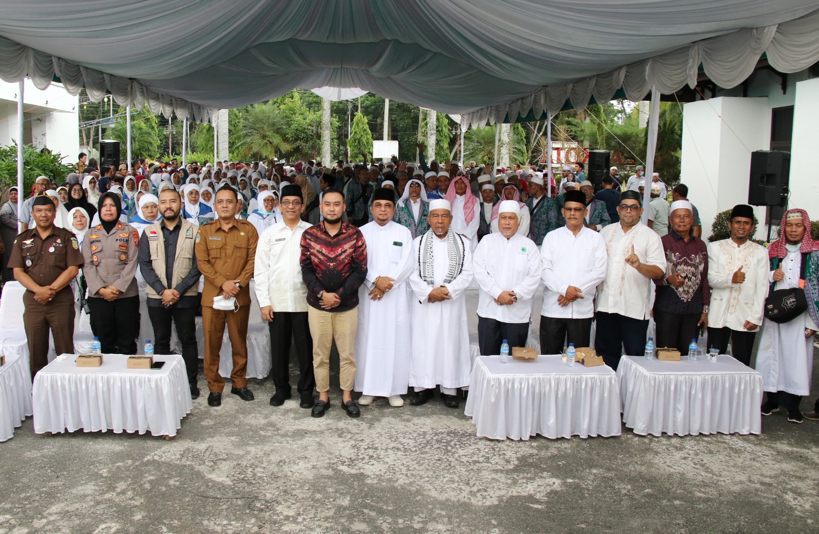 Jemaah Haji Tiba di Siantar, Pemko Sampaikan Duka ke Keluarga Nur Aisyah