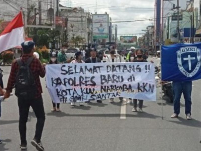 GMKI Turun ke Jalan, Desak Kejari Usut Dugaan Korupsi di Pemko Siantar