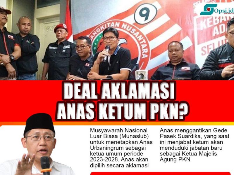 Infografis: Anas Urbaningrum Didapuk Jadi Ketua Partai Kebangkitan Nusantara