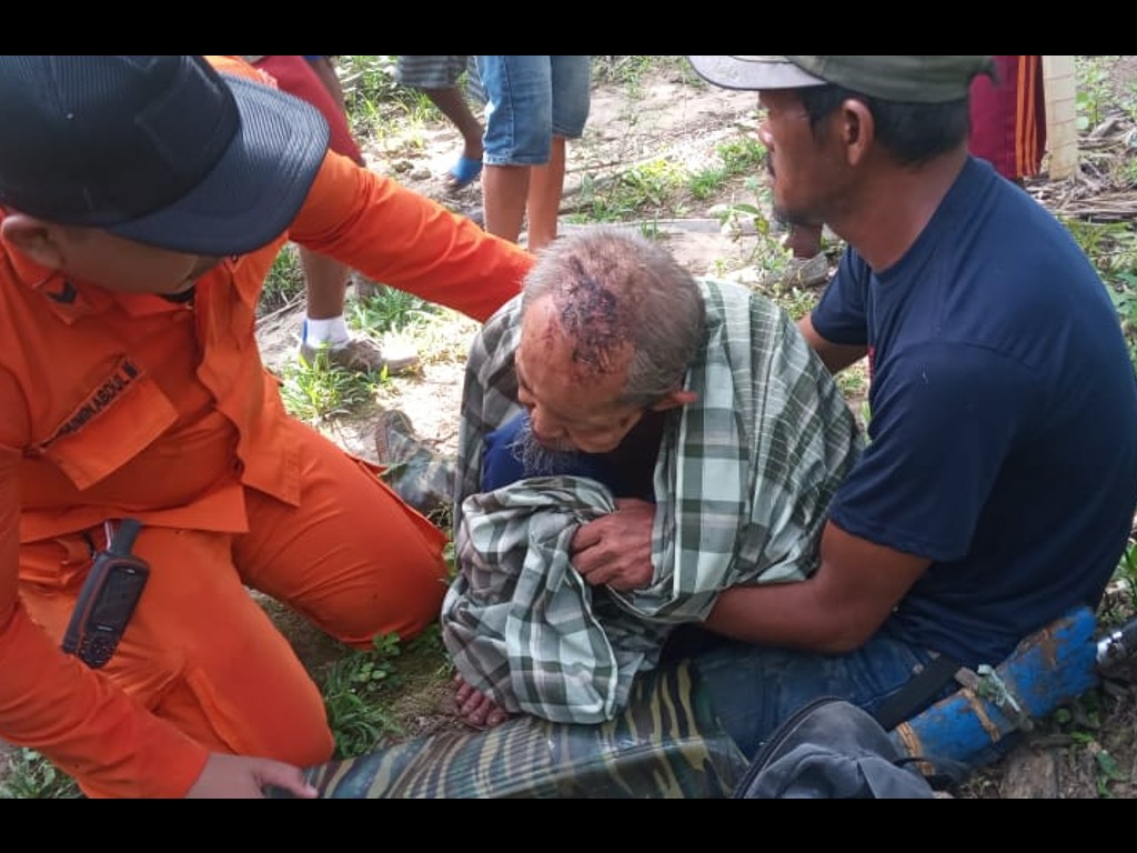 Kakek asal Tolitoli yang Hilang di Kebunnya, Ditemukan Selamat