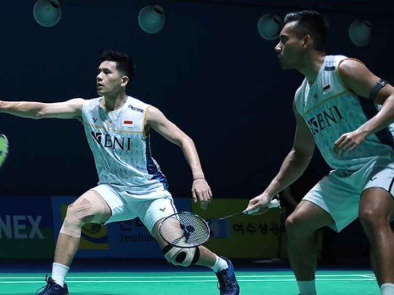 Korea Open 2023, Dua Ganda Putra Indonesia Tumbang Lebih Awal