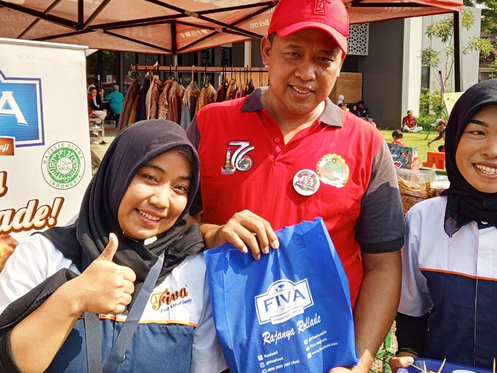 Fiva Food Jadi Brand Unggulan di Gebyar Hari Koperasi ke-76 Kota Bekasi