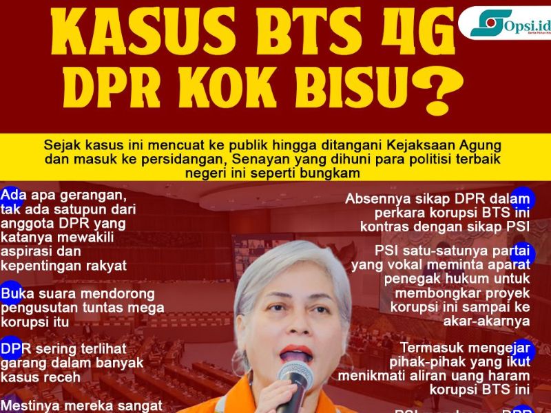 Infografis: Kasus Korupsi BTS 4G Kominfo, DPR Kok Bisu?