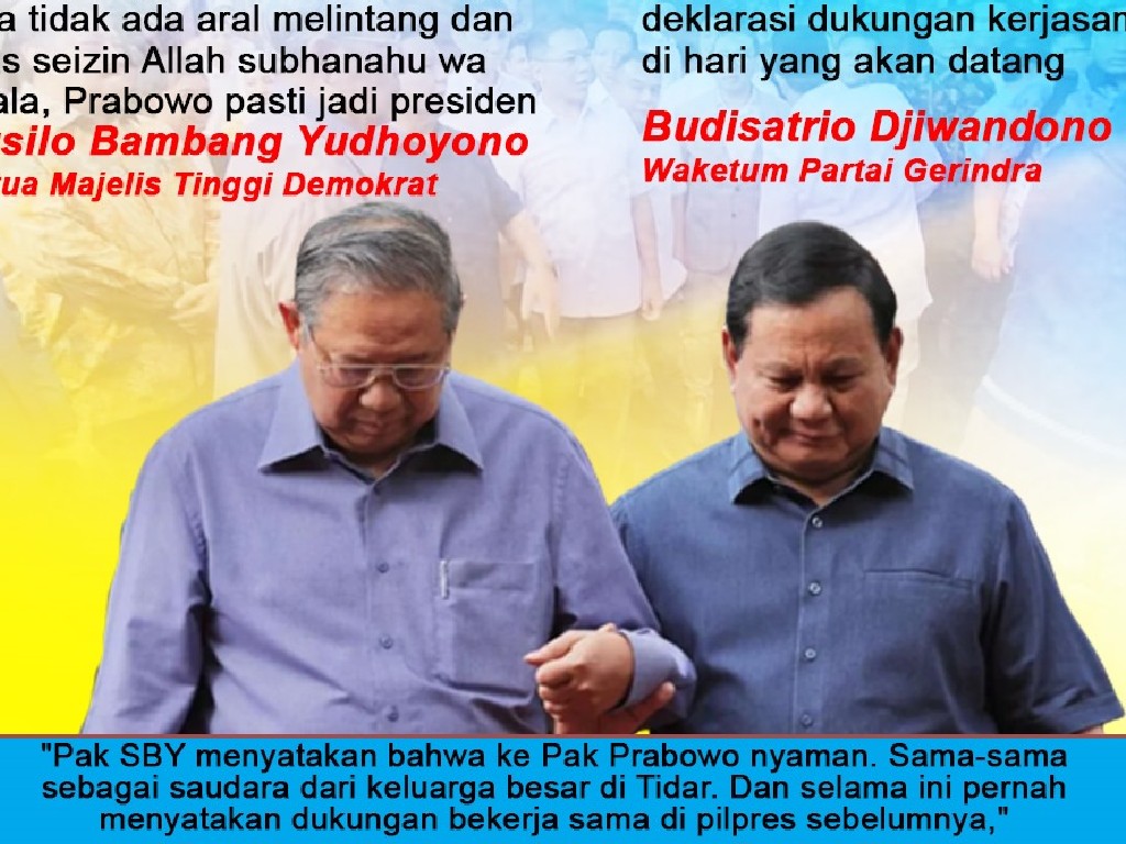 Infografis: SBY Nyatakan Turun Gunung Menangkan Prabowo