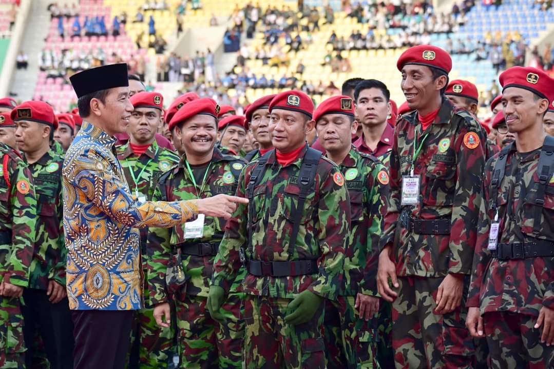 Presiden Jokowi Sebut Kontribusi Organisasi Pemuda Sangat Penting Menjaga Pemilu Damai