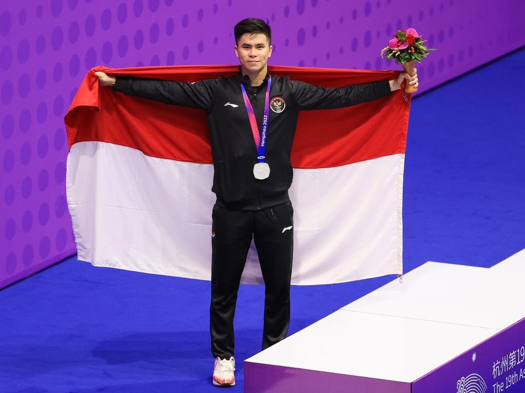 Asian Games 2022, Atlet Wushu Edgar Xavier Sumbang Medali Perak