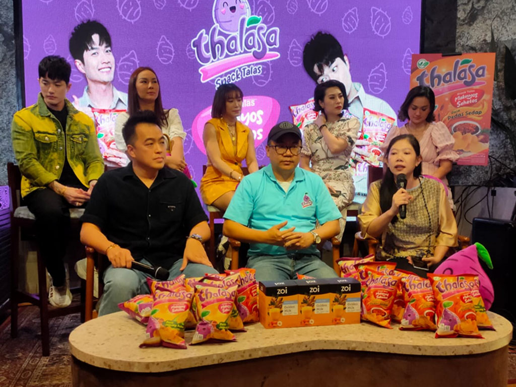 Hadiri Launching Thalasa Snack, Lee Jeong Hoon: Enak dan Sehat
