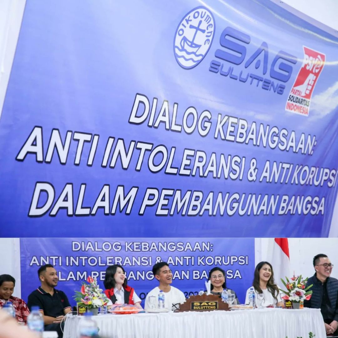 Kaesang dan PSI di Manado, Dorong Toleransi Umat Beragama
